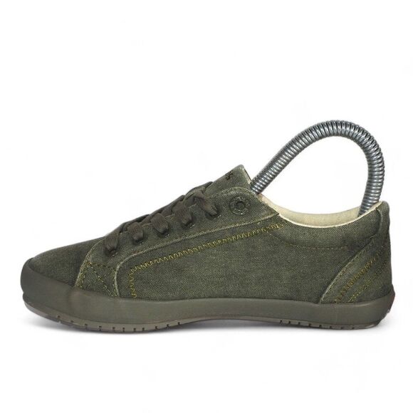 Taos Star‎ Casual Lace-up Sneakers Olive Green STA-12844 Women's 5.5 - Picture 6 of 12